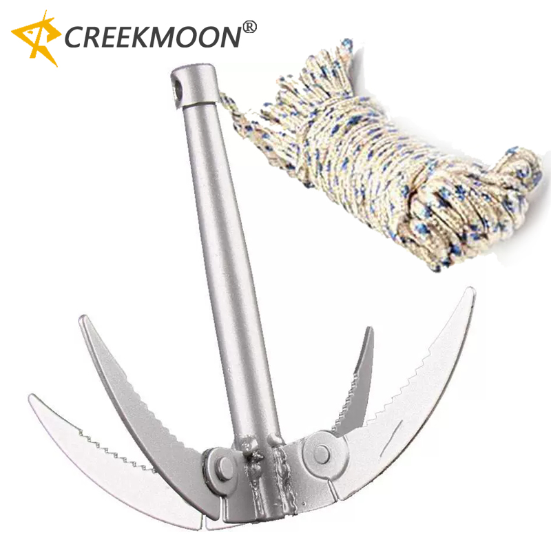 Fishing Boat Anchor - Cuchillo de 4 garras para remover