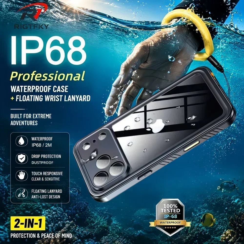 Fishing Boat Cover - Funda Impermeable IP68 para iPhone 17