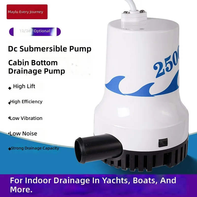 Fishing Boat Bilge Pump - Bomba de Achique Marina Sumergible de