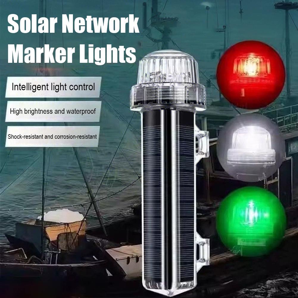 Fishing Boat Trailer - Luz de señal Solar para océano,