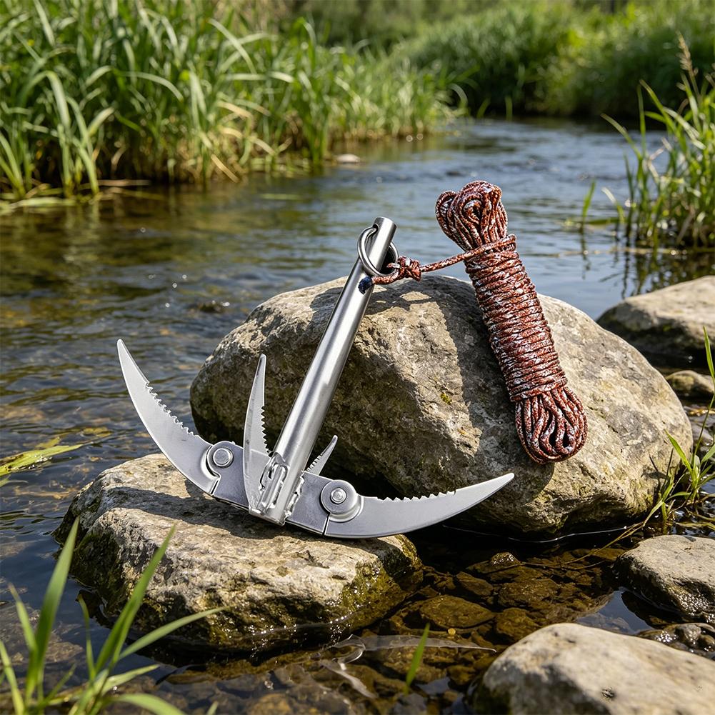 Gancho de agarre para exterior - Fishing Boat Anchor reseña y precio