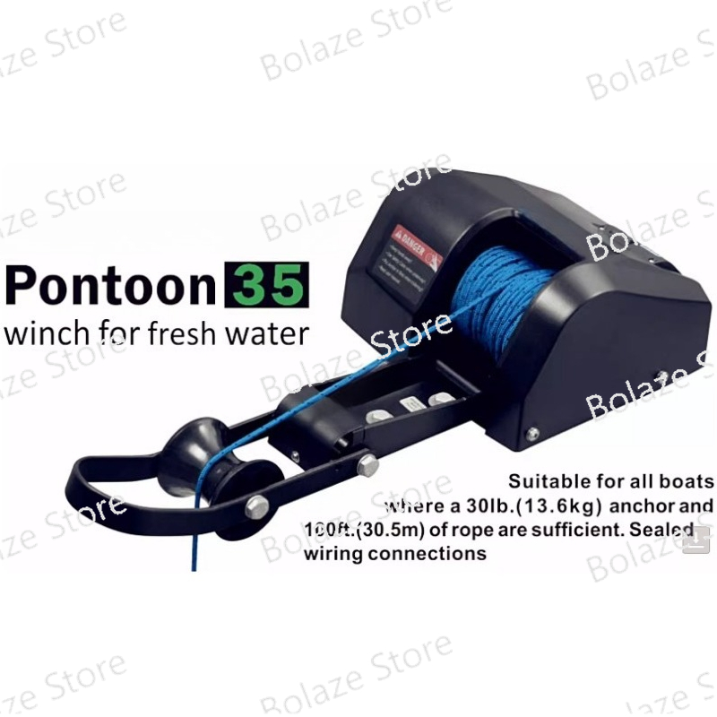 Cabrestante Eléctrico Marino p - Fishing Boat Anchor Winch reseña y precio