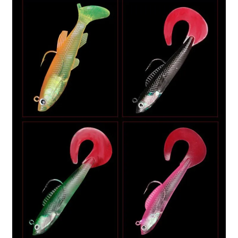10 señuelos de pesca con cola  - Fishing Boat Anchor reseña y precio