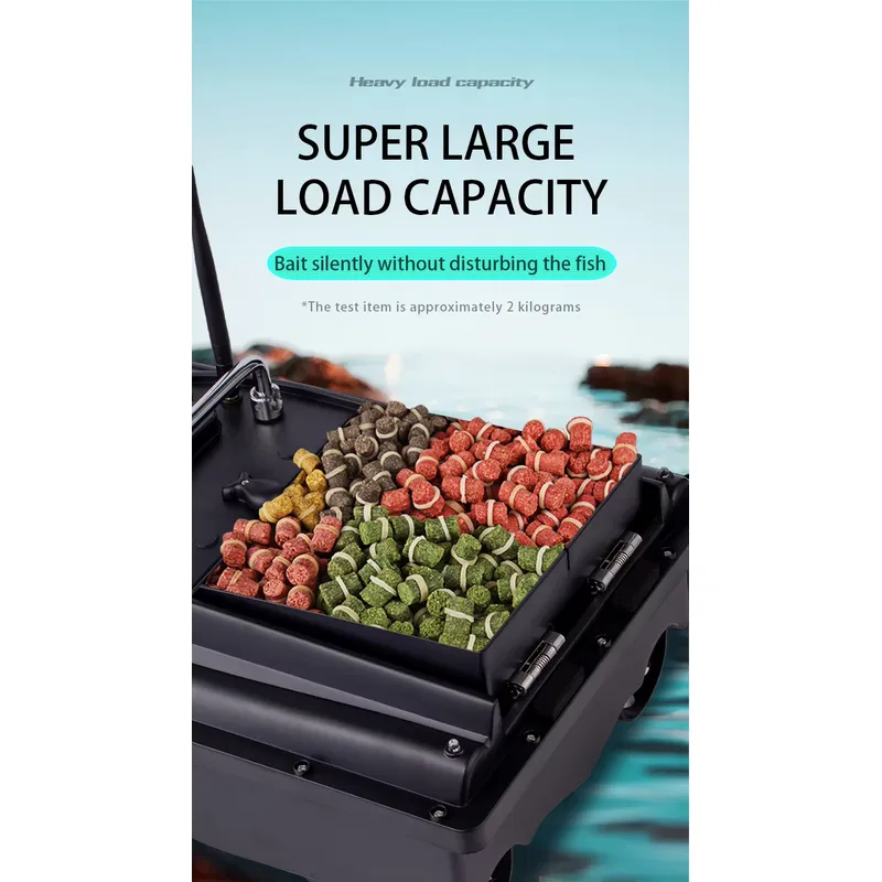 Barco Cebador para Pesca de Ca - Fishing Boat Gps reseña y precio