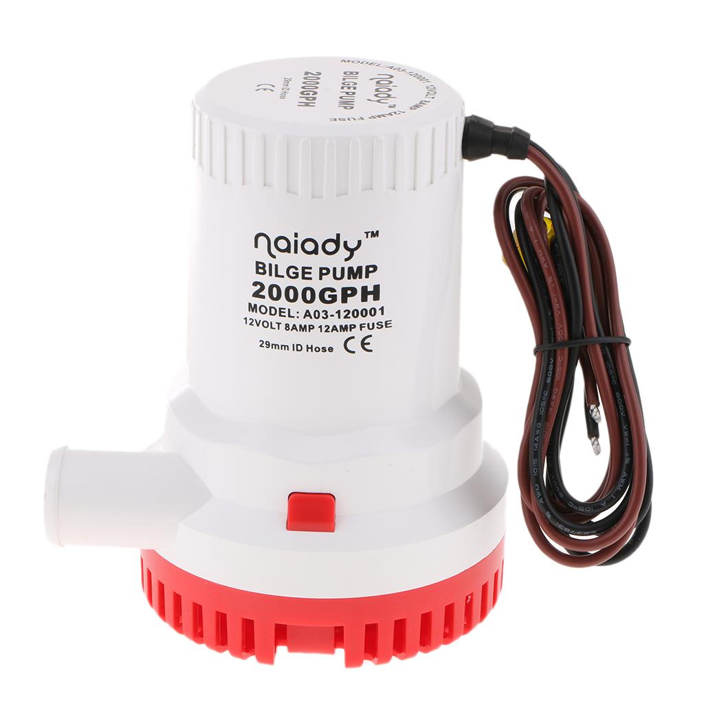 Bomba de achique sumergible de - Fishing Boat Bilge Pump reseña y precio