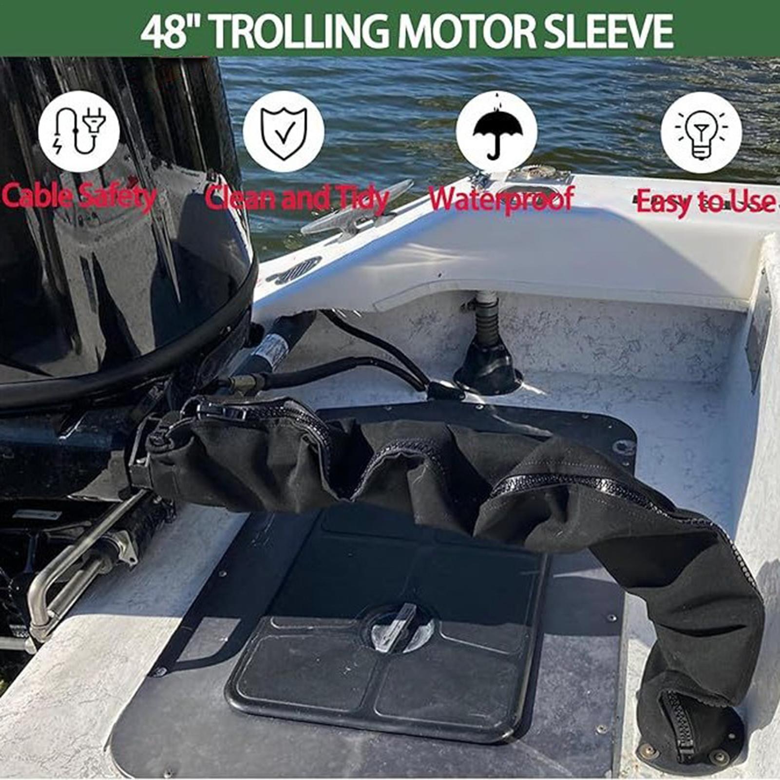 Funda protectora de cableado p - Fishing Boat Trolling Motor reseña y precio