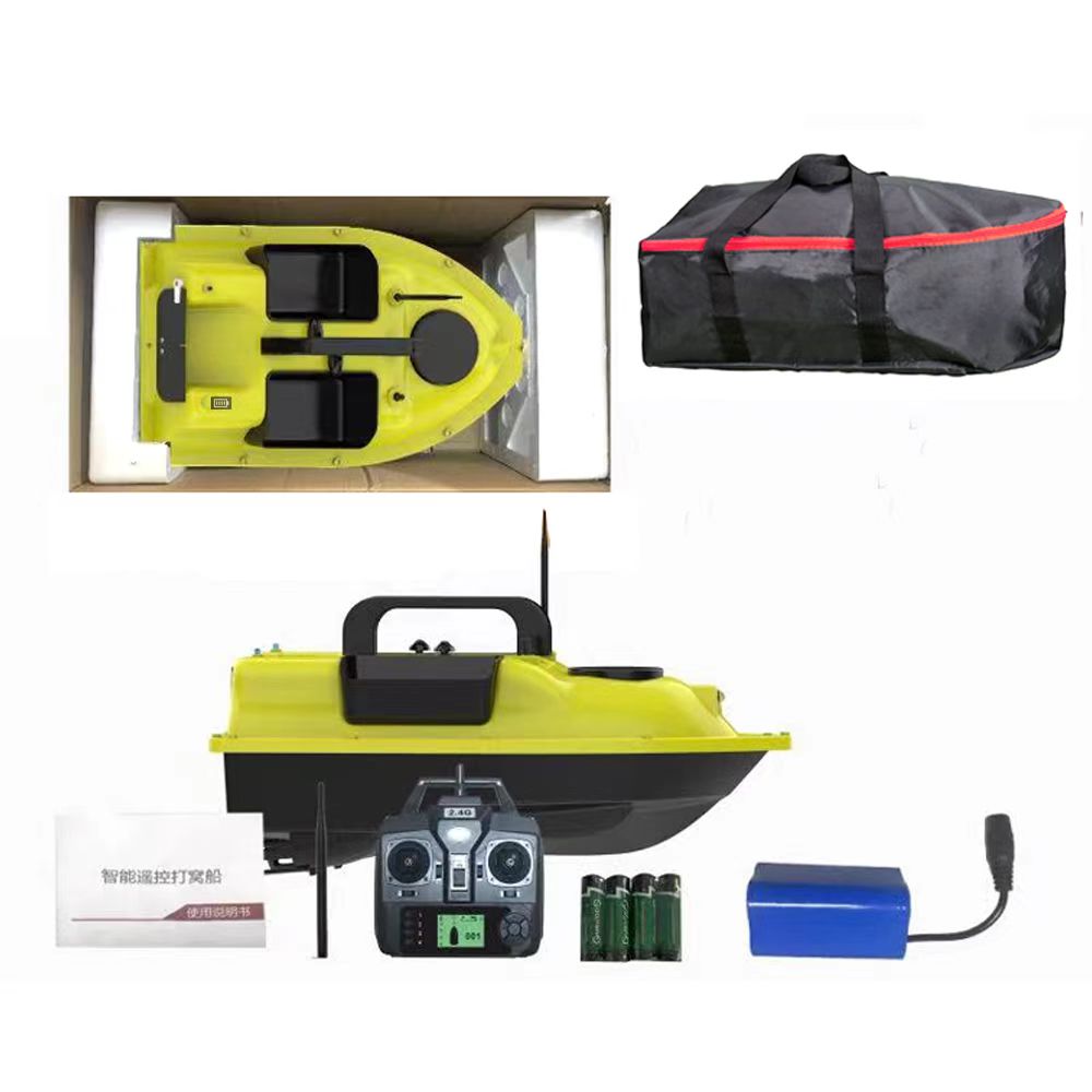 Barco Cebador de Pesca con Con - Fishing Boat Gps reseña y precio
