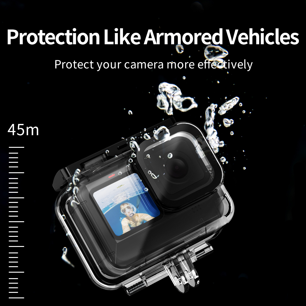 TELESIN 60M funda carcasa impe - Fishing Boat Cover reseña y precio