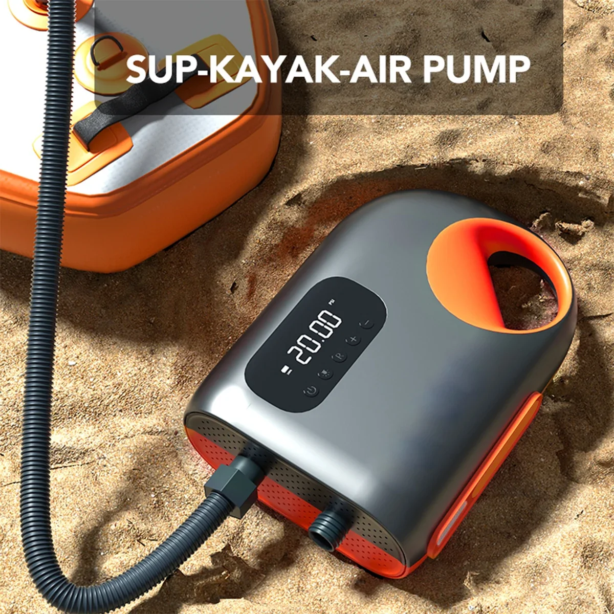 Bomba de aire eléctrica con ca - Fishing Boat Paddle reseña y precio