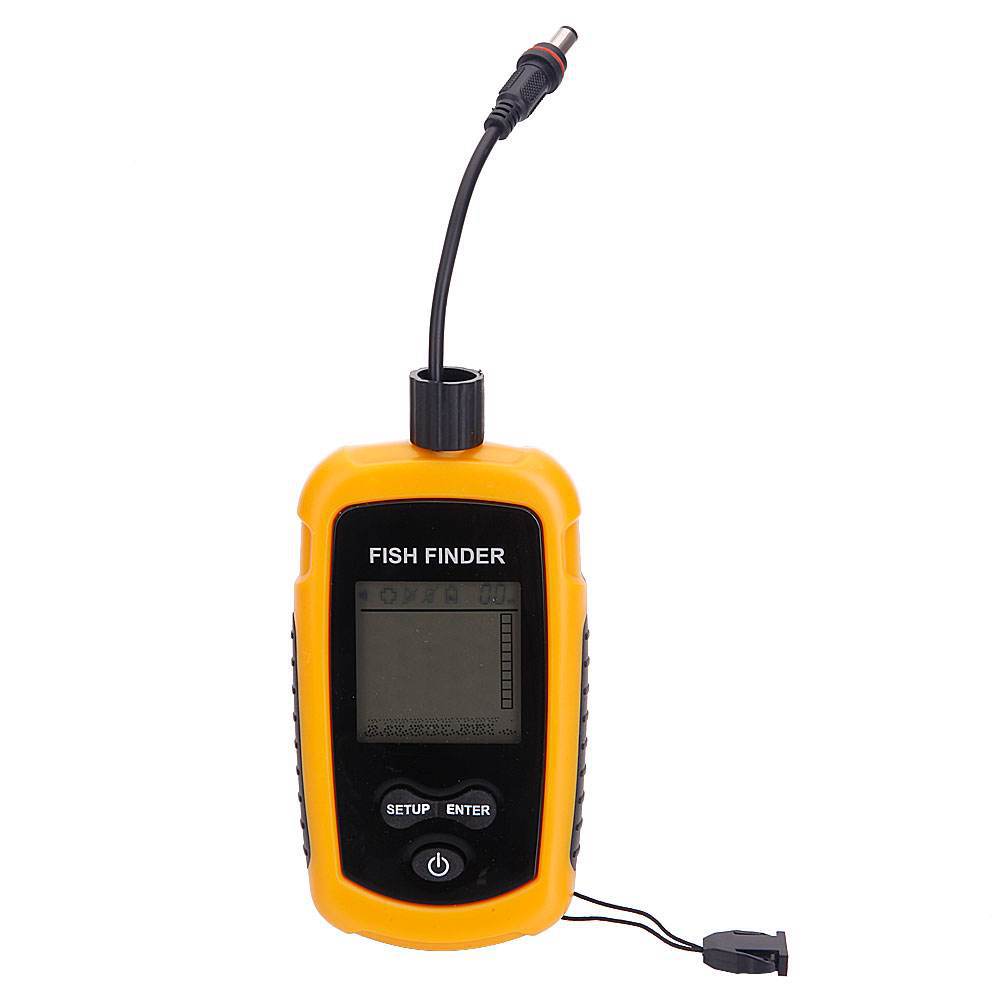 Sonda de Pesca Portátil con Al - Fishing Boat Depth Finder reseña y precio