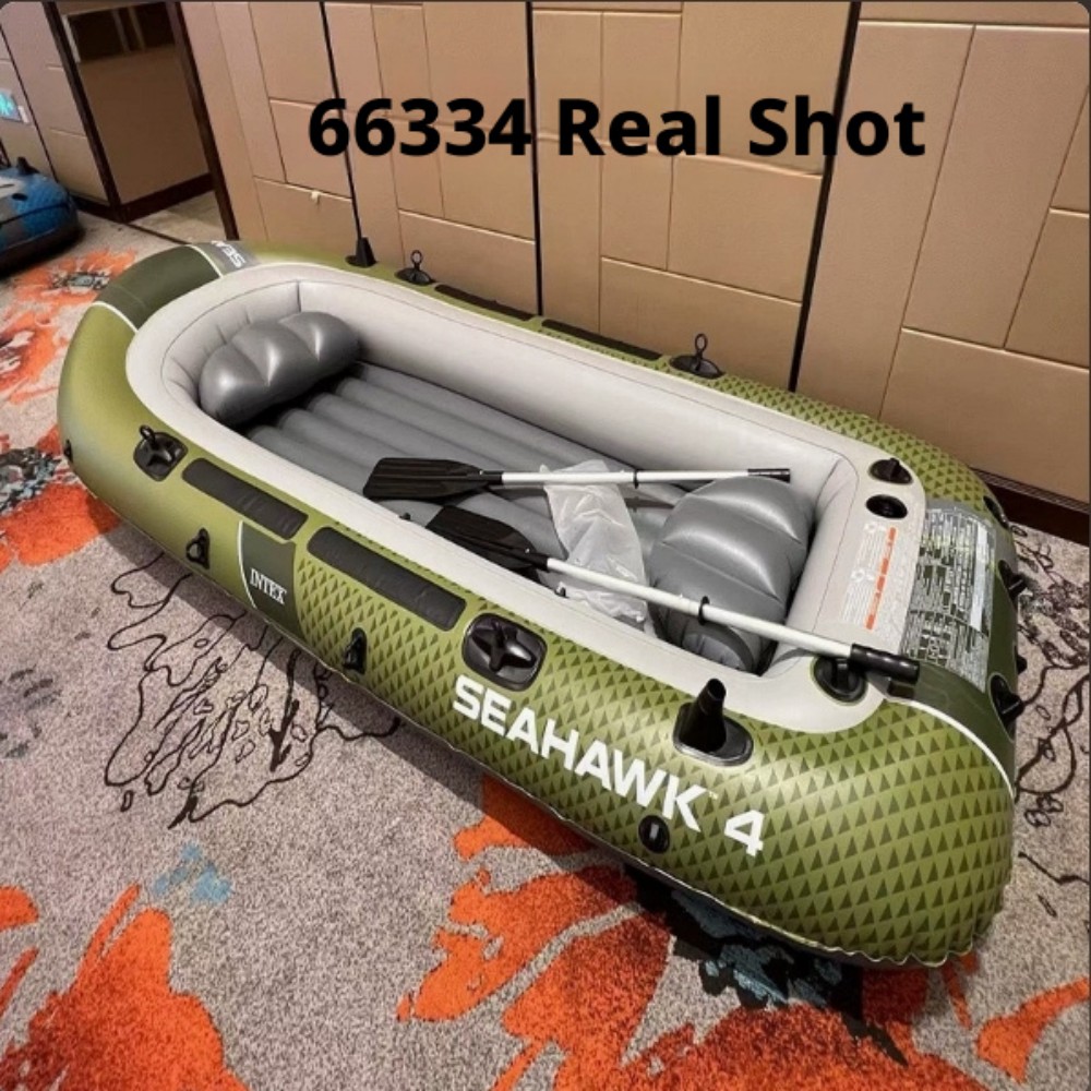 Kayak grueso para 2 o 4 person - Fishing Boat Inflatable reseña y precio