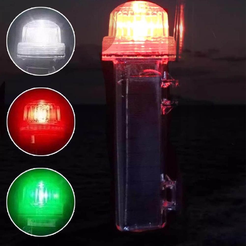 Nueva luz Solar de señal de oc - Fishing Boat Navigation Light reseña y precio