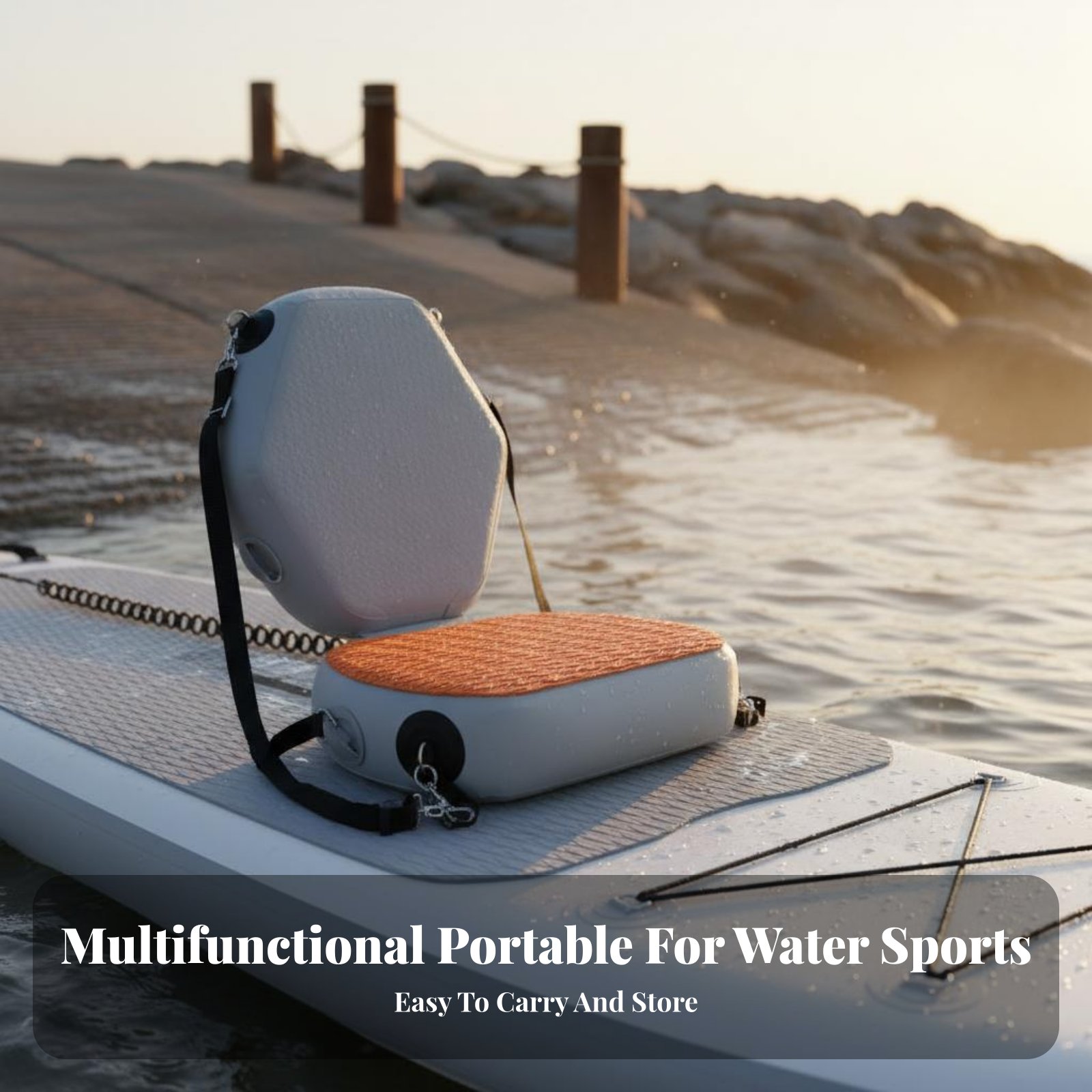 Asiento inflable para kayak, r - Fishing Boat Seat reseña y precio