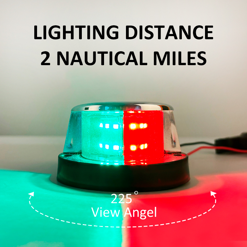 Luz de Navegación Marina LED d - Fishing Boat Navigation Light reseña y precio