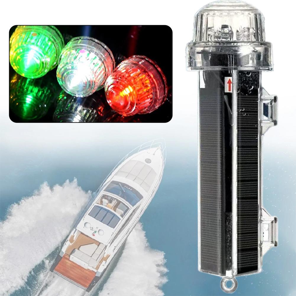 Luz de señal Solar para océano - Fishing Boat Navigation Light reseña y precio