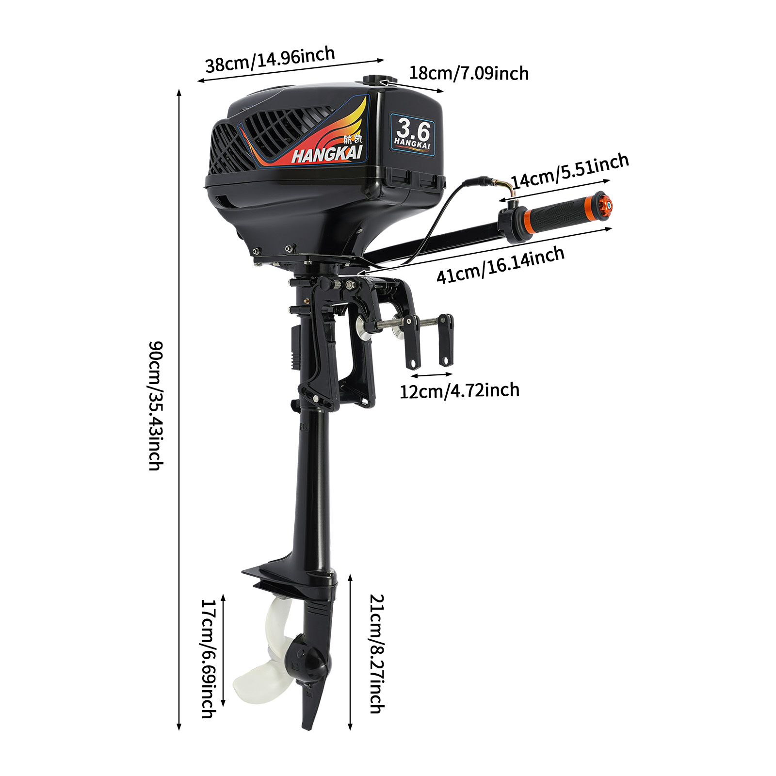 Motor fueraborda de gasolina,  - Fishing Boat Outboard Motor reseña y precio