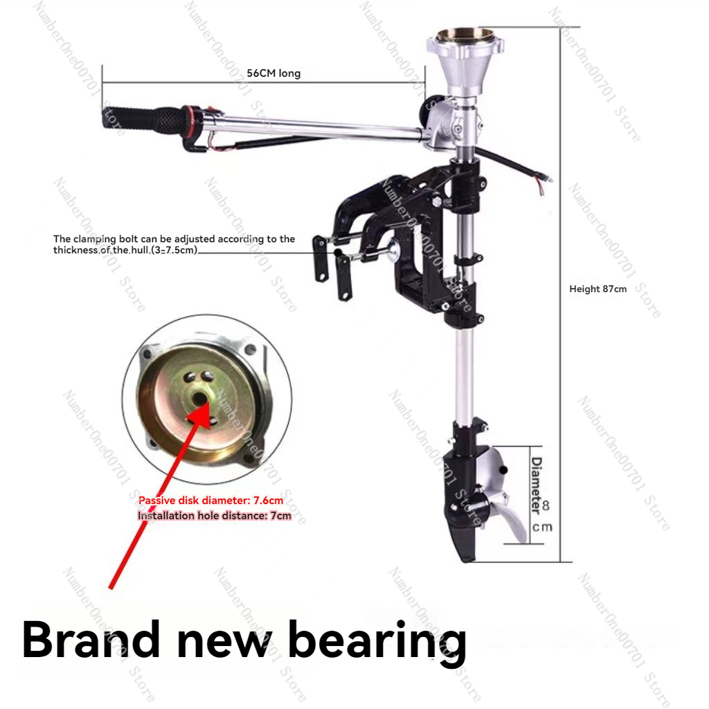 Soporte modificado para motor  - Fishing Boat Outboard Motor reseña y precio