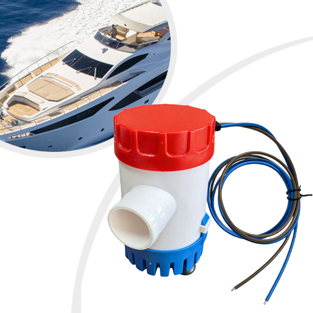 Bomba de achique marina de 12V - Fishing Boat Bilge Pump reseña y precio