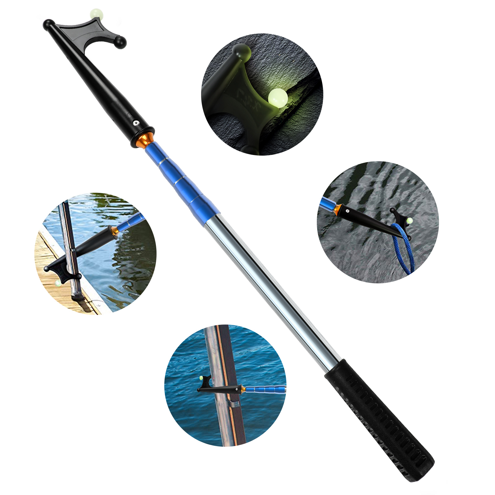 SANLIKE-gancho luminoso retrác - Fishing Boat Trailer reseña y precio