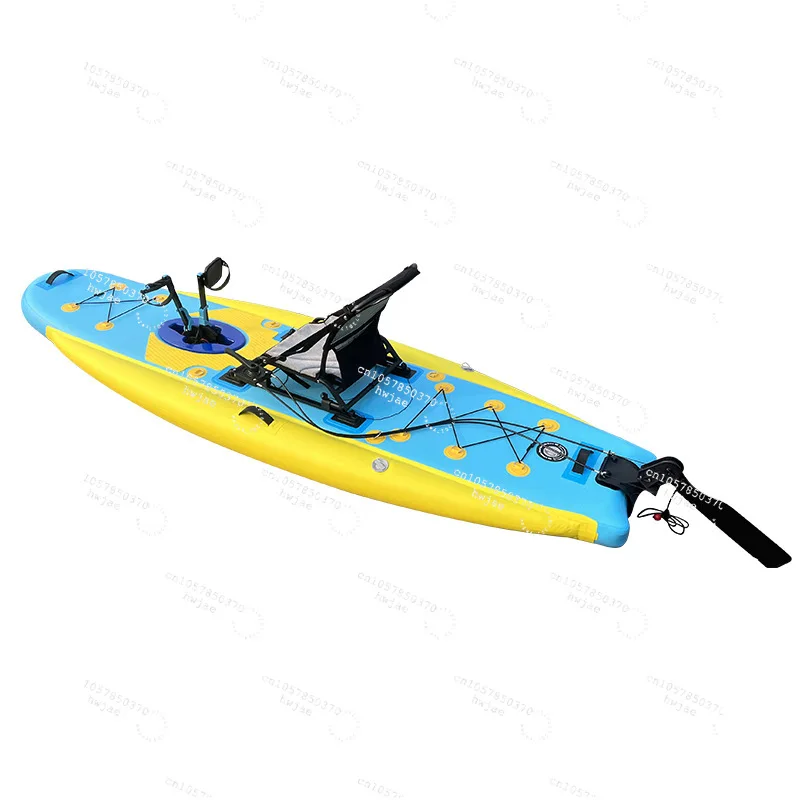 Kayak Inflable con Pedales y L - Fishing Boat Inflatable reseña y precio
