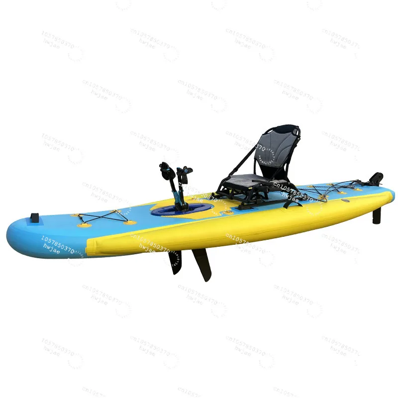 Kayak Inflable con Pedales y L - Fishing Boat Inflatable reseña y precio