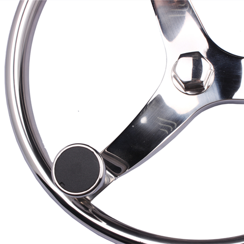Llanta de acero inoxidable de  - Fishing Boat Steering Wheel reseña y precio